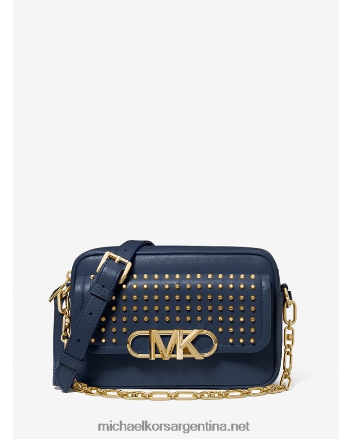 mujer Armada bolsa crossbody parker mediana de piel con tachuelas Michael Kors T46HB0672