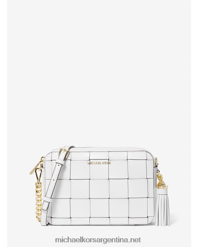 mujer Blanco óptico bolsa crossbody ginny mediana Michael Kors T46HB0641