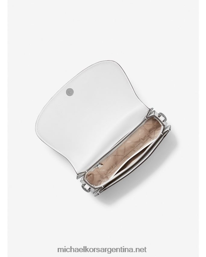 mujer Blanco óptico bolso messenger mila mediano de piel Michael Kors T46HB0661