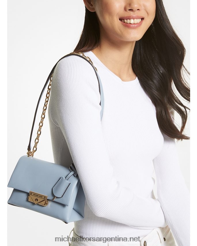 mujer azul pálido bolso de hombro cece pequeño de piel sintética Michael Kors T46HB0905