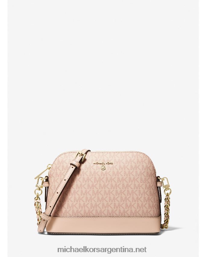 mujer ballet bandolera grande con cúpula del logo Michael Kors T46HB0932