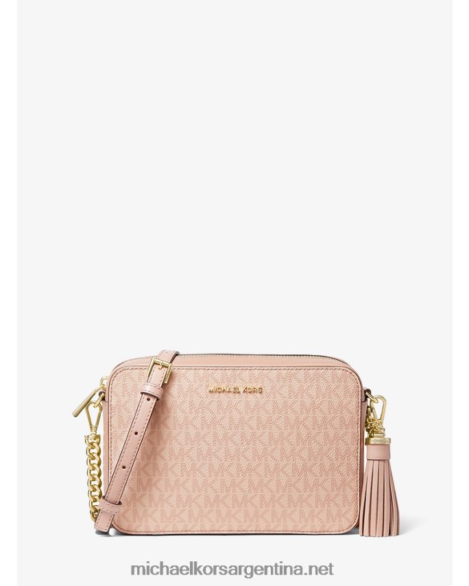 mujer ballet bolsa crossbody Ginny mediana con logo Michael Kors T46HB0747