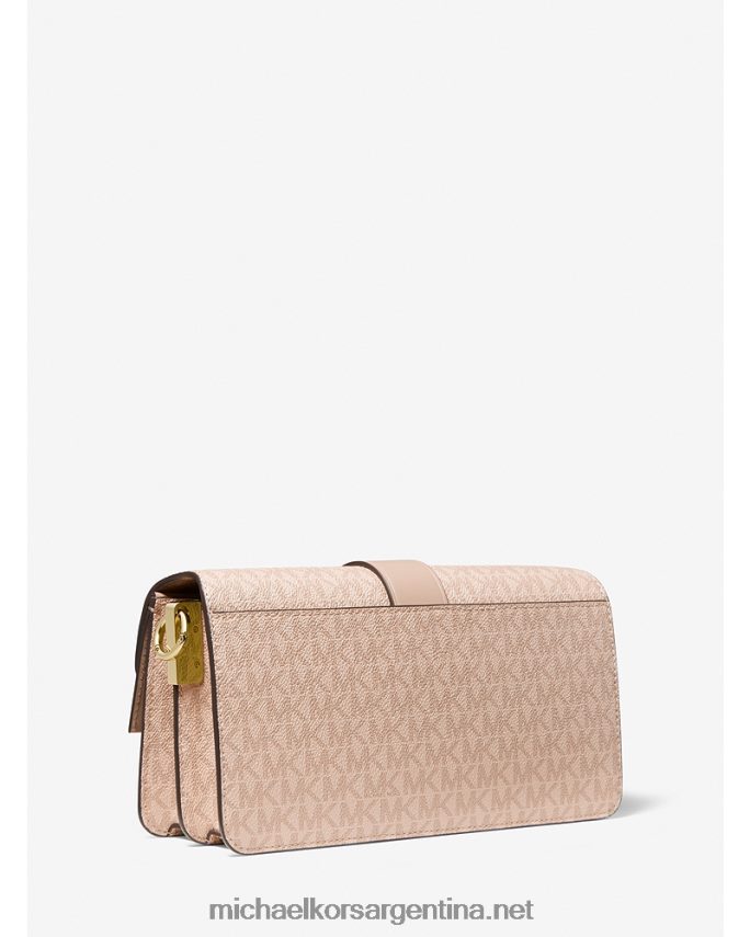 mujer ballet bolsa de hombro Greenwich mediana con logo Michael Kors T46HB0928