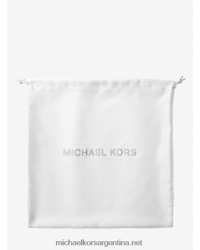 mujer blanco bolsa guardapolvo tejida mediana con logo Michael Kors T46HB01033