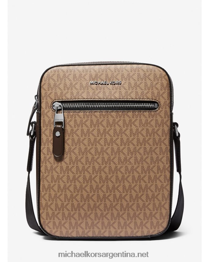 mujer cáscara bolsa de viaje con logo Henry Michael Kors T46HB01031