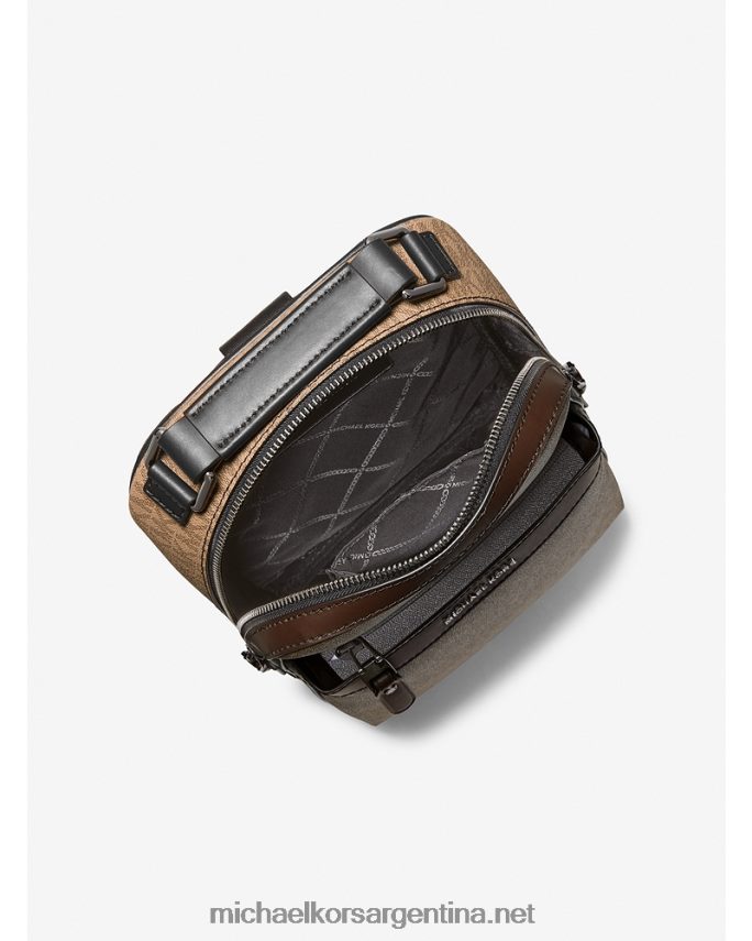 mujer cáscara riñonera con logo de Hudson Michael Kors T46HB0838