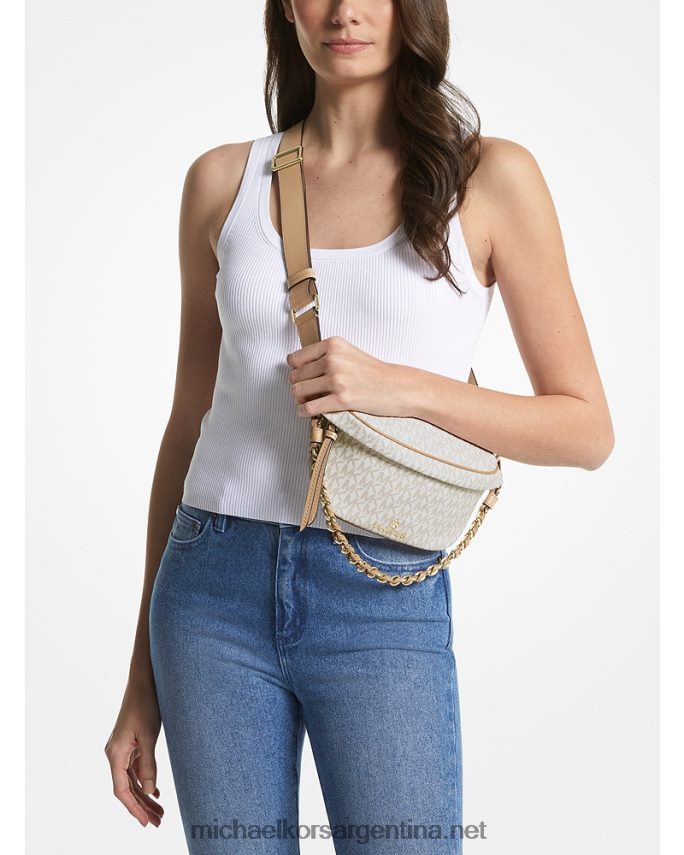 mujer camello mochila slater extrapequeña con logo Michael Kors T46HB0709