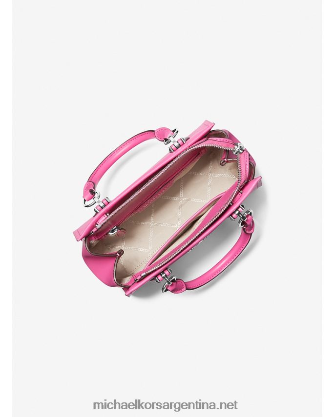 mujer cereza bandolera marilyn pequeña de piel saffiano Michael Kors T46HB0646