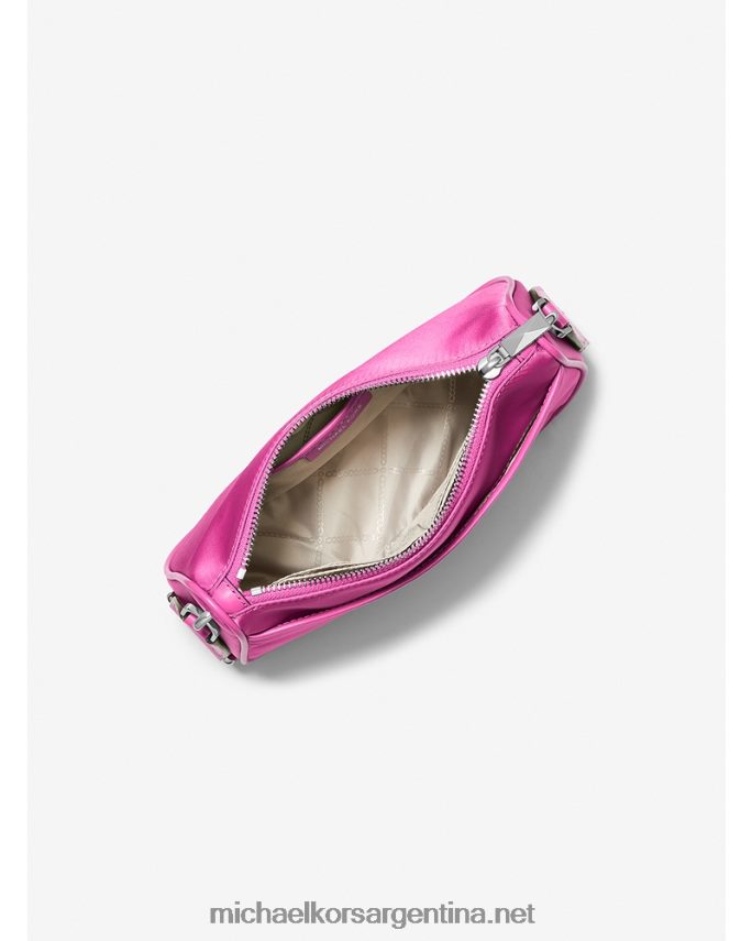 mujer cereza bolso bandolera mediano jet set de gabardina de nailon con funda para apple airpods pro Michael Kors T46HB0725