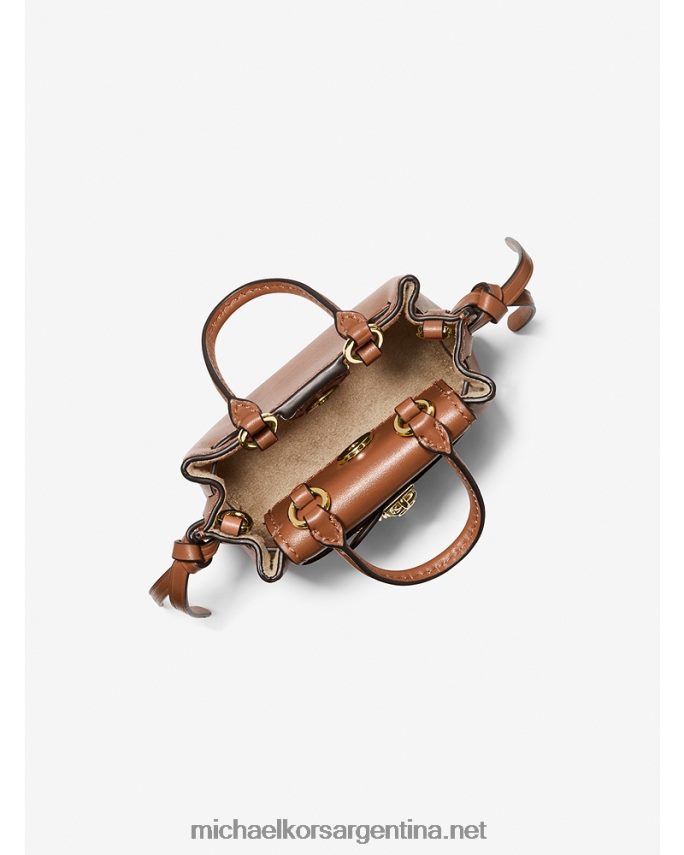 mujer equipaje bolsa crossbody hamilton Legacy de microcuero con cinturón Michael Kors T46HB0655