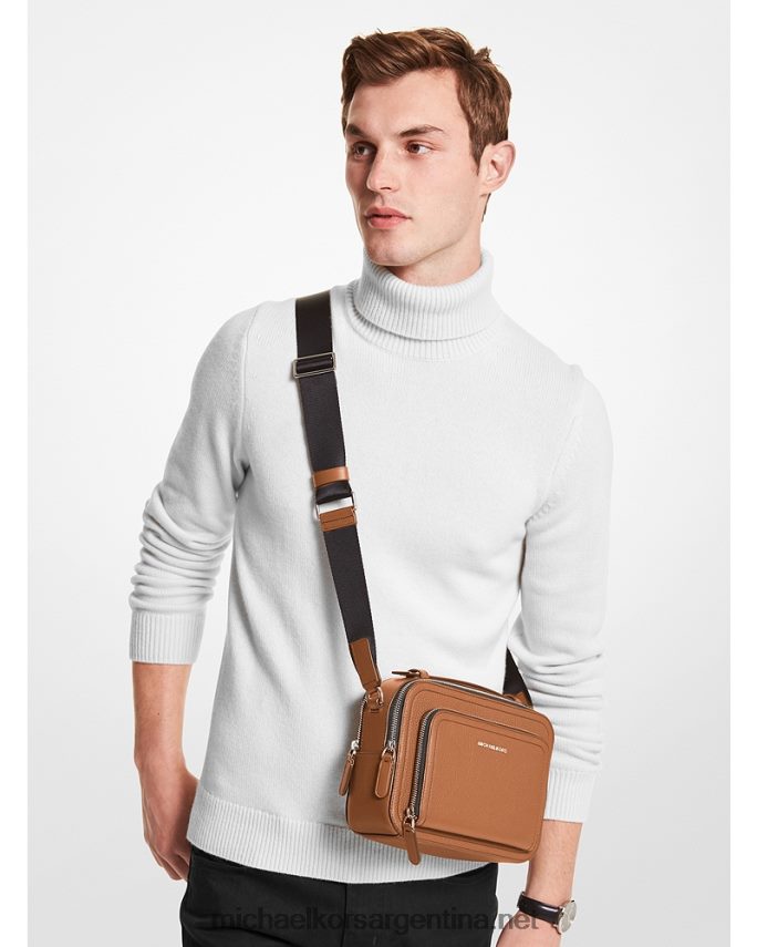 mujer equipaje bolsa crossbody hudson de piel granulada Michael Kors T46HB0830