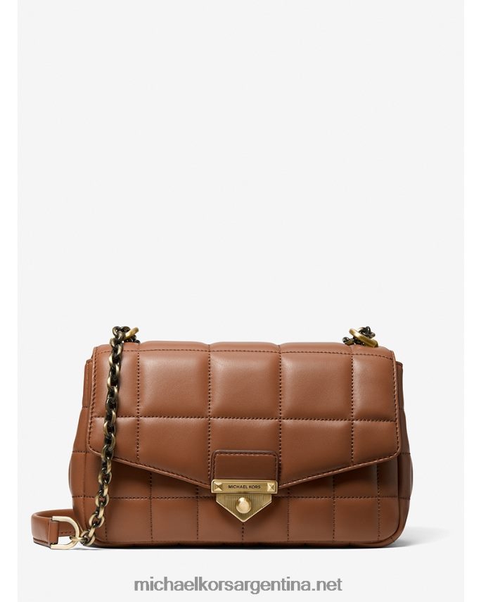 mujer equipaje bolsa de hombro soho grande de piel acolchada Michael Kors T46HB0767