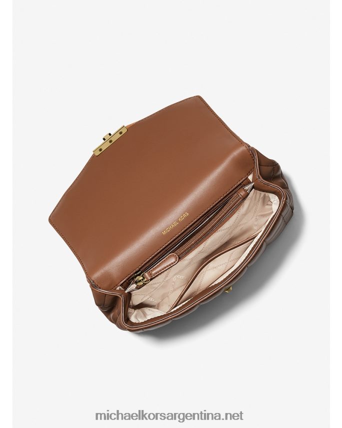 mujer equipaje bolsa de hombro soho grande de piel acolchada Michael Kors T46HB0767