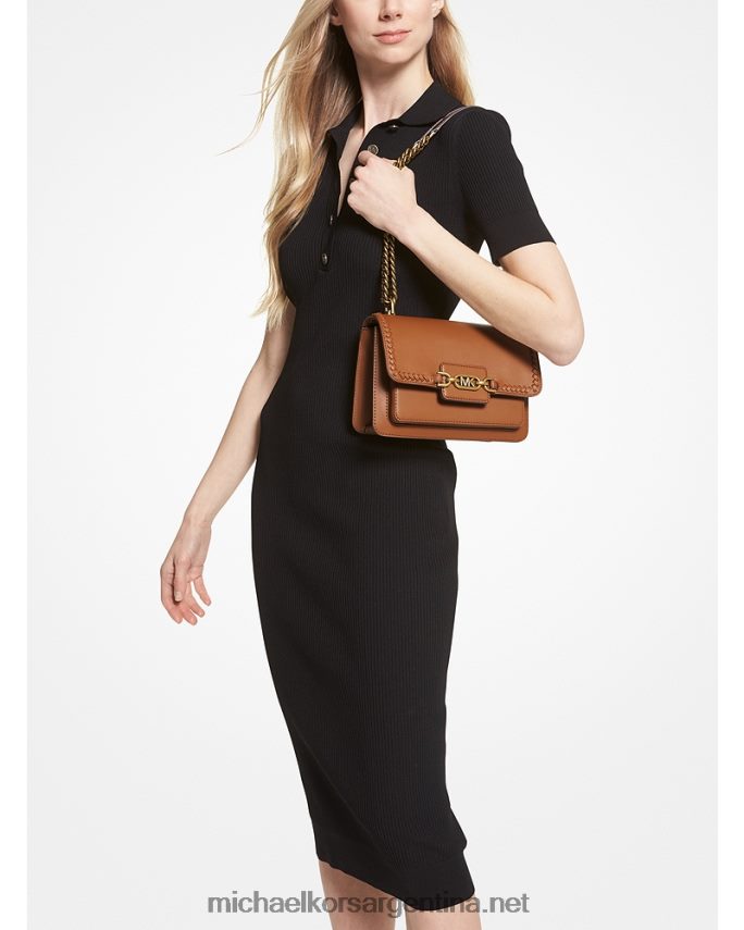 mujer equipaje bolso de hombro grande de piel jaspeada Michael Kors T46HB0892