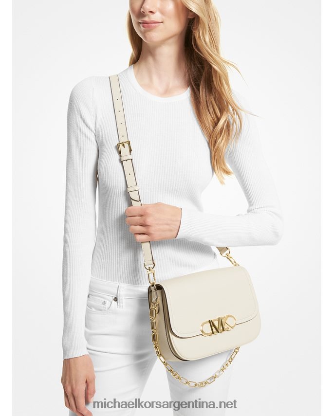 mujer es crema bolso messenger parker mediano de piel Michael Kors T46HB0703