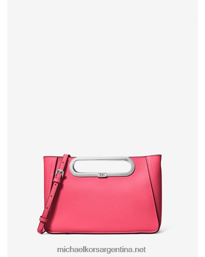 mujer geranio bolsa crossbody convertible chelsea grande de piel saffiano Michael Kors T46HB0758