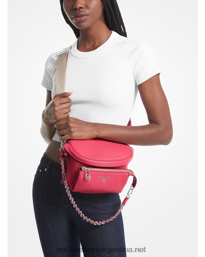 mujer geranio riñonera slater mediana de piel granulada Michael Kors T46HB0957