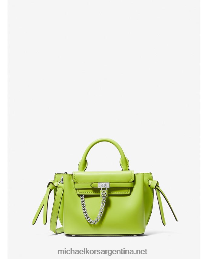 mujer limonada brt bolso satchel hamilton legacy extrapequeño de piel con cinturón Michael Kors T46HB0652