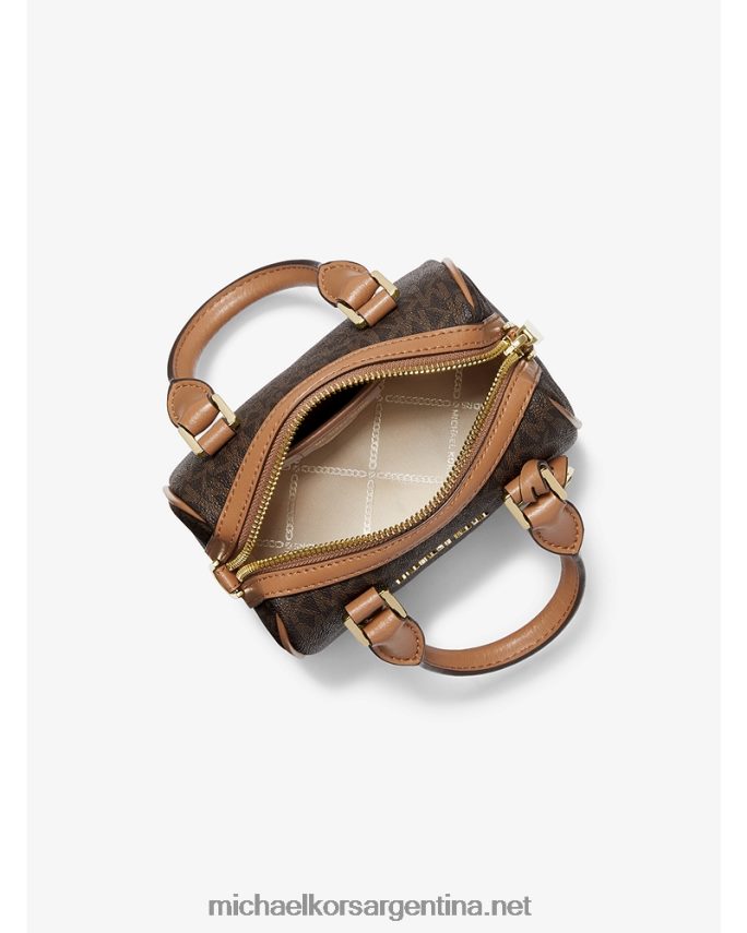 mujer marrón/bellota bandolera Bedford Legacy extrapequeña con logo Michael Kors T46HB0933