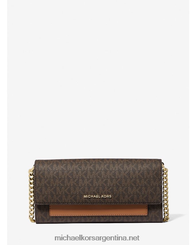 mujer marrón/bellota bolsa crossbody convertible 2 en 1 mediana con logo Michael Kors T46HB0722