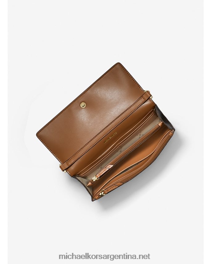 mujer marrón/bellota bolsa crossbody convertible 2 en 1 mediana con logo Michael Kors T46HB0722