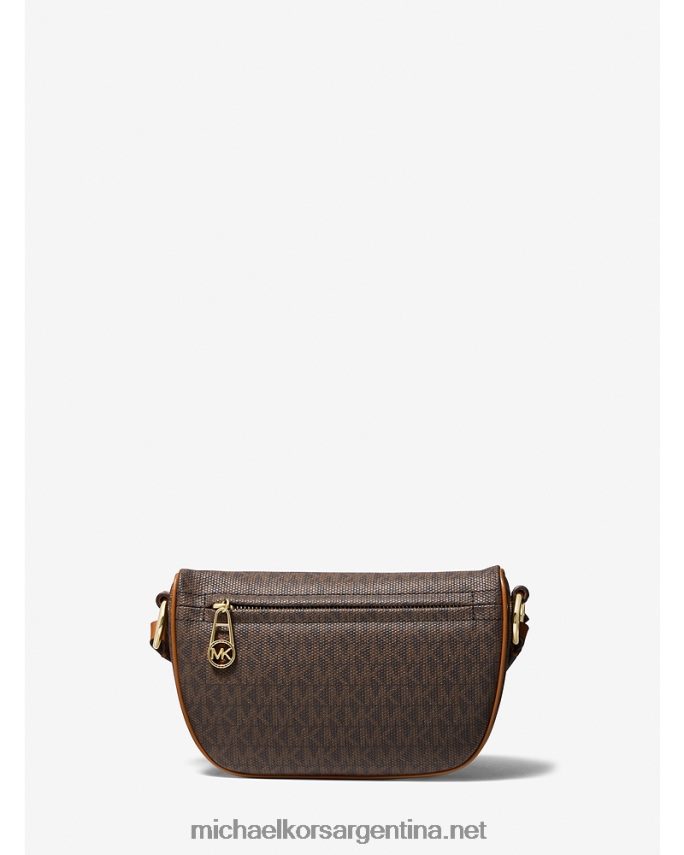 mujer marrón/bellota mochila slater extrapequeña con logo Michael Kors T46HB0708