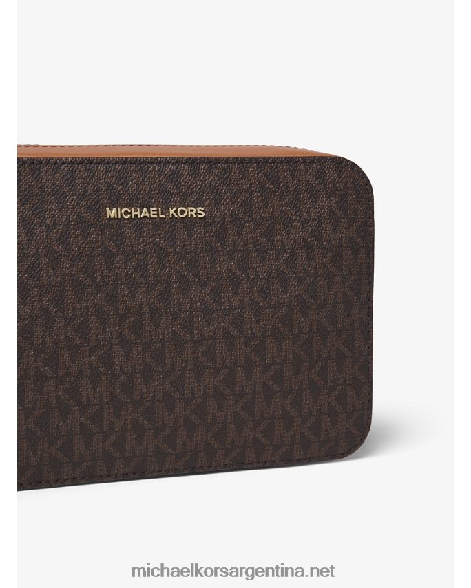 mujer marrón bolsa crossbody Ginny mediana con logo Michael Kors T46HB0749