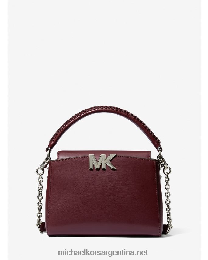 mujer merlot bolsa crossbody karlie pequeña de piel Michael Kors T46HB0896