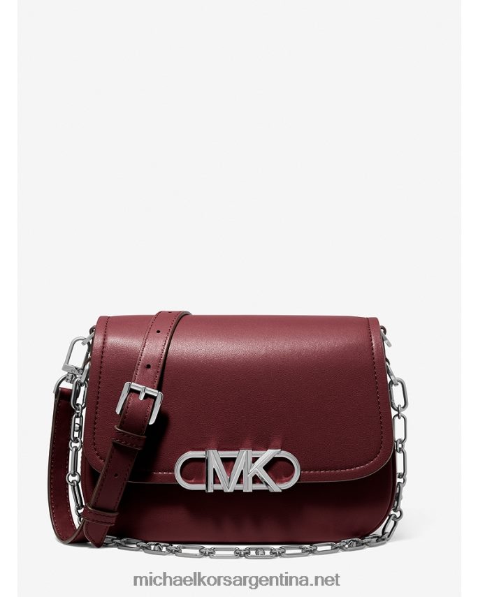 mujer merlot bolso messenger parker mediano de piel Michael Kors T46HB0699