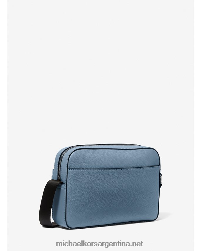 mujer mezclilla bolsa crossbody utilitaria hudson de piel granulada Michael Kors T46HB0792