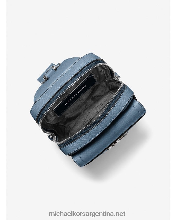 mujer mezclilla riñonera hudson de piel granulada Michael Kors T46HB0796