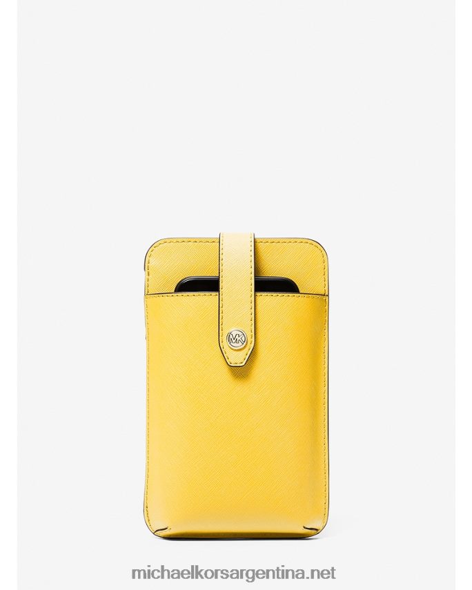 mujer narciso bandolera para smartphone de piel saffiano Michael Kors T46HB0874