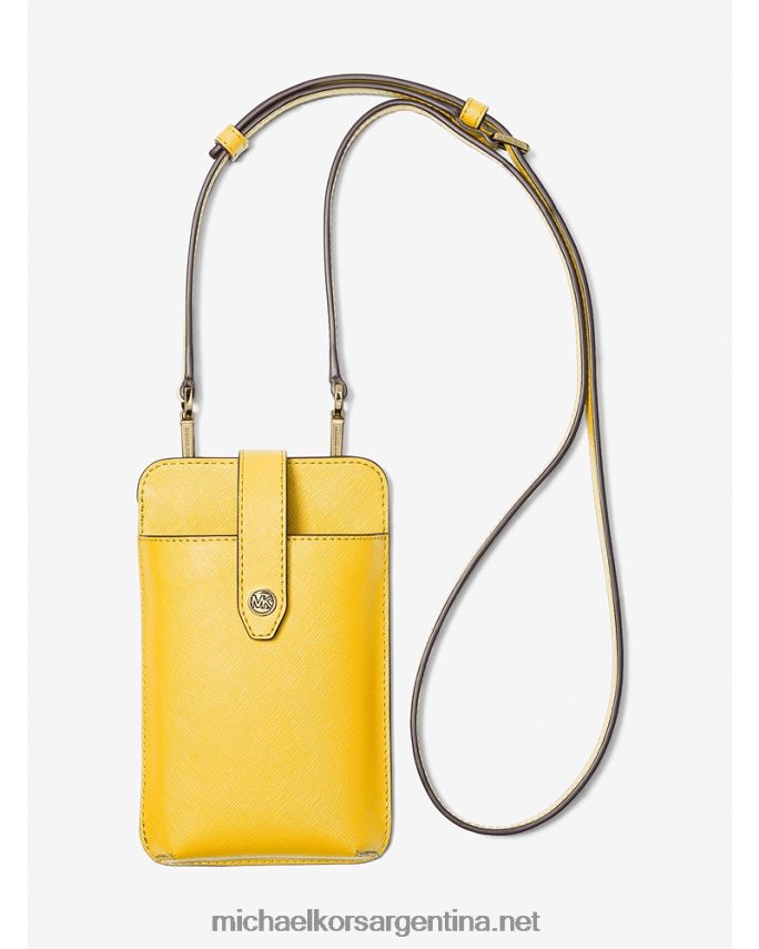mujer narciso bandolera para smartphone de piel saffiano Michael Kors T46HB0874