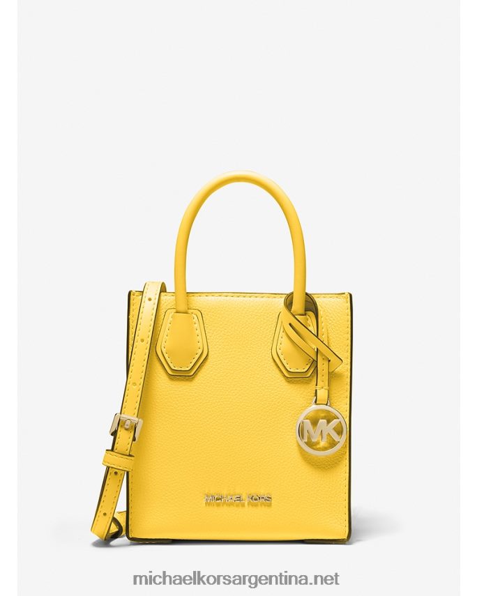 mujer narciso bolsa crossbody mercer extrapequeña de piel granulada Michael Kors T46HB01020