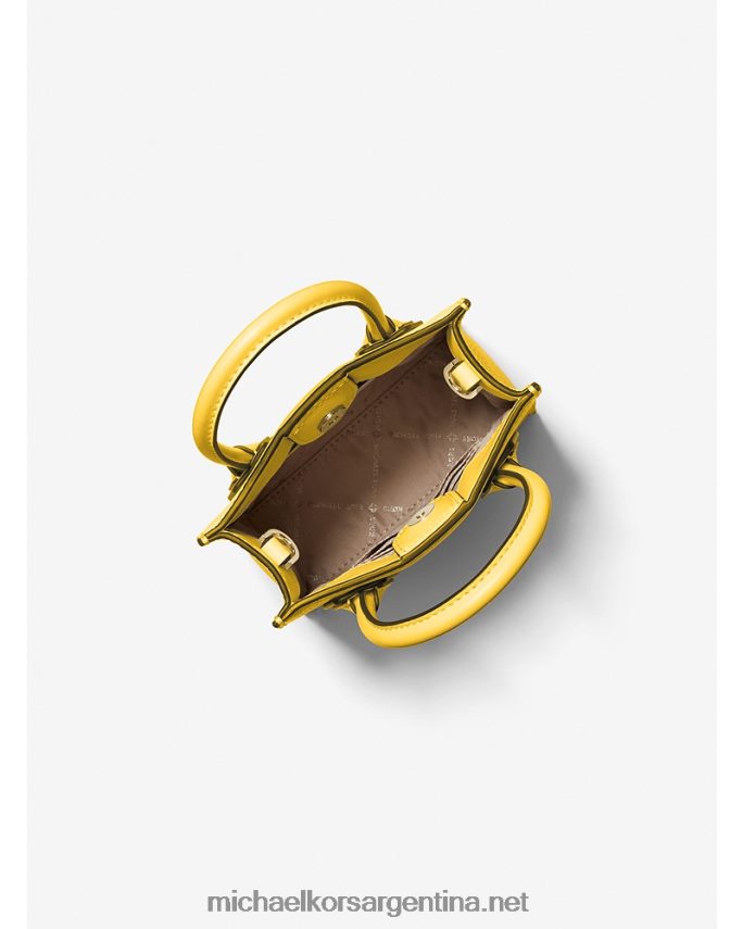 mujer narciso bolsa crossbody mercer extrapequeña de piel granulada Michael Kors T46HB01020