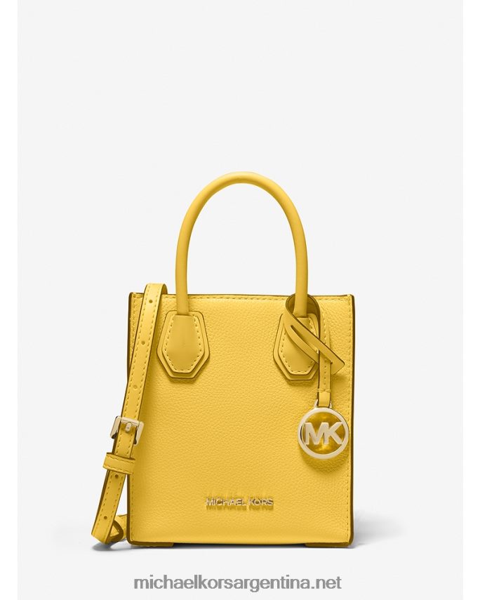 mujer narciso bolsa crossbody mercer extrapequeña de piel granulada Michael Kors T46HB0861
