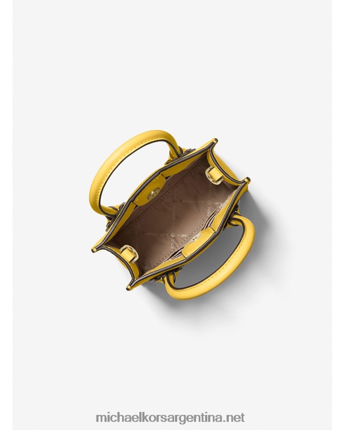 mujer narciso bolsa crossbody mercer extrapequeña de piel granulada Michael Kors T46HB0861