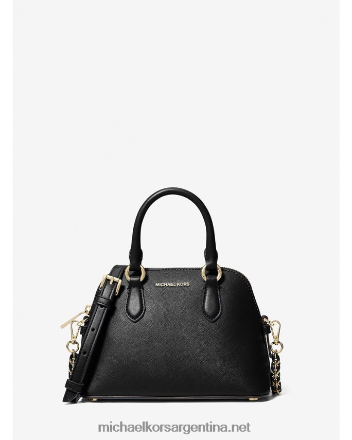 mujer negro bandolera veronica extrapequeña de piel saffiano Michael Kors T46HB0851