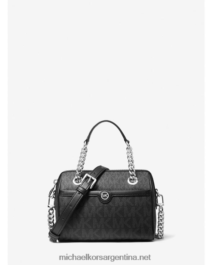 mujer negro bolsa crossbody blaire extrapequeña con logo Michael Kors T46HB0678