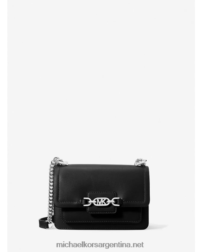 mujer negro bolsa crossbody extrapequeña de piel jaspeada Michael Kors T46HB0716