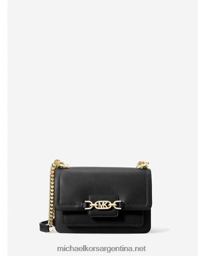 mujer negro bolsa crossbody extrapequeña de piel jaspeada Michael Kors T46HB0981