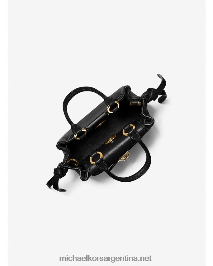 mujer negro bolsa crossbody hamilton Legacy de microcuero con cinturón Michael Kors T46HB0659