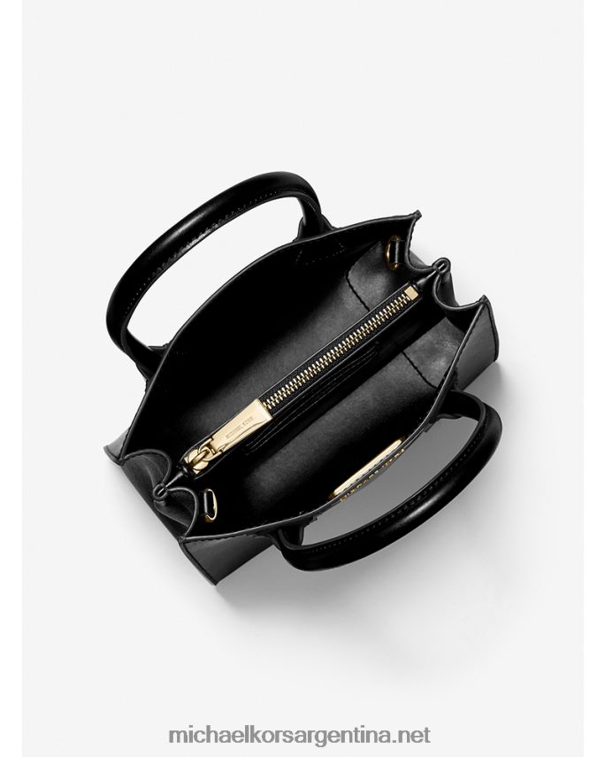 mujer negro bolsa crossbody mercer mediana de piel granulada Michael Kors T46HB01014