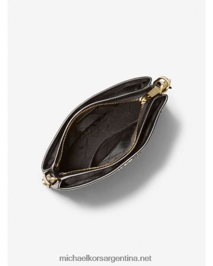 mujer negro bolsa crossbody trisha mediana de piel granulada Michael Kors T46HB0772