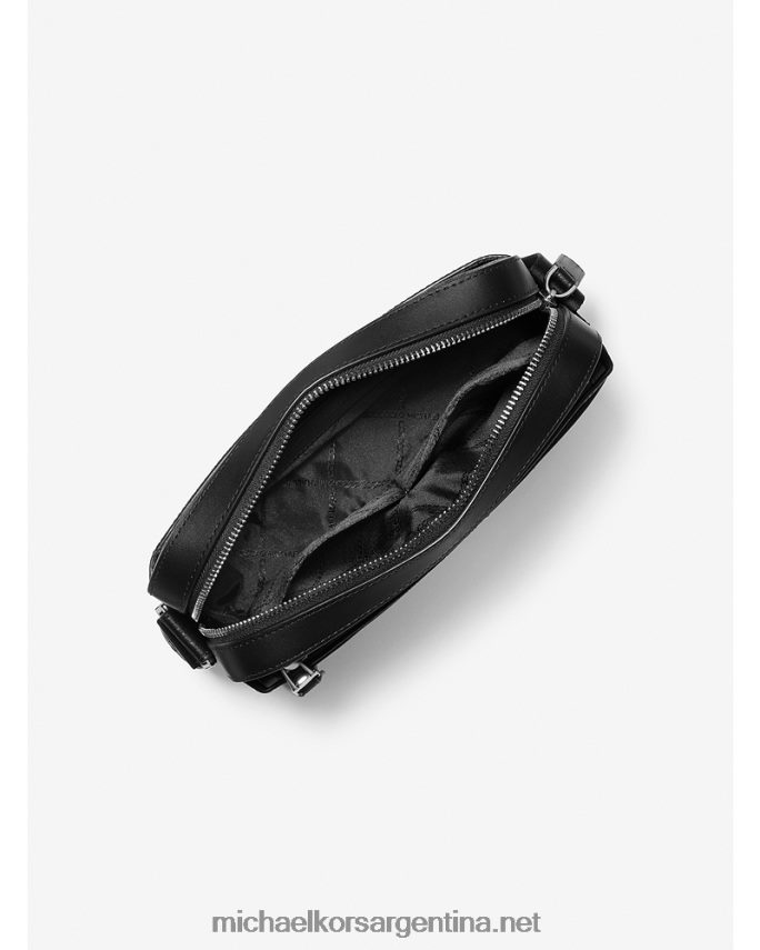 mujer negro bolsa crossbody utilitaria con logo hudson Michael Kors T46HB0799