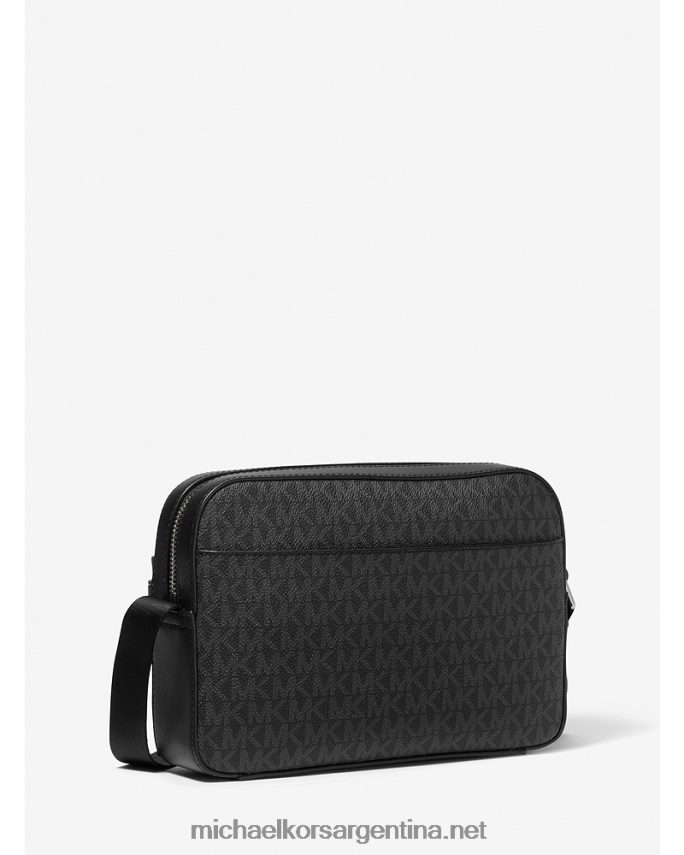 mujer negro bolsa crossbody utilitaria con logo hudson Michael Kors T46HB0799