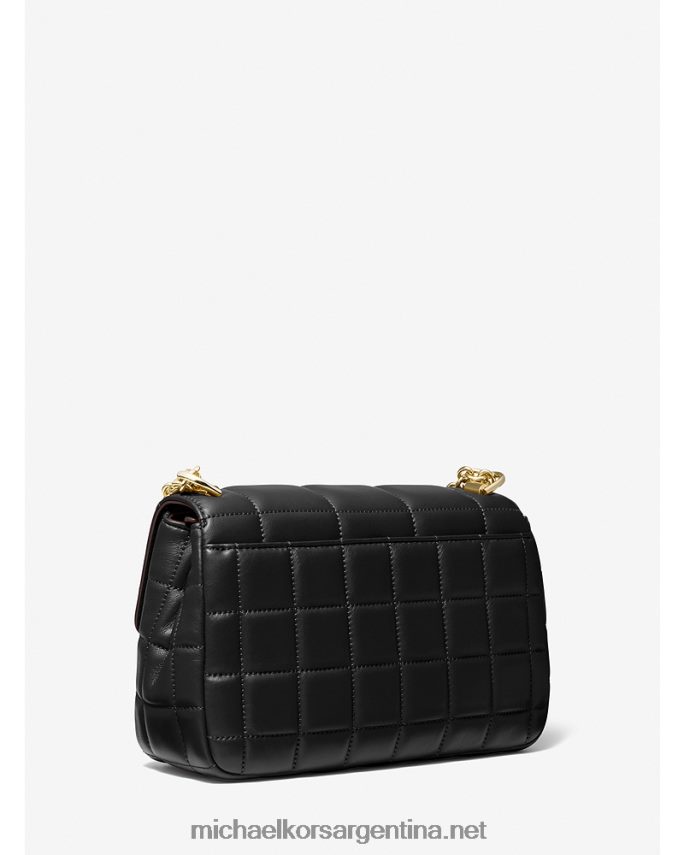 mujer negro bolsa de hombro soho grande de piel acolchada Michael Kors T46HB01000