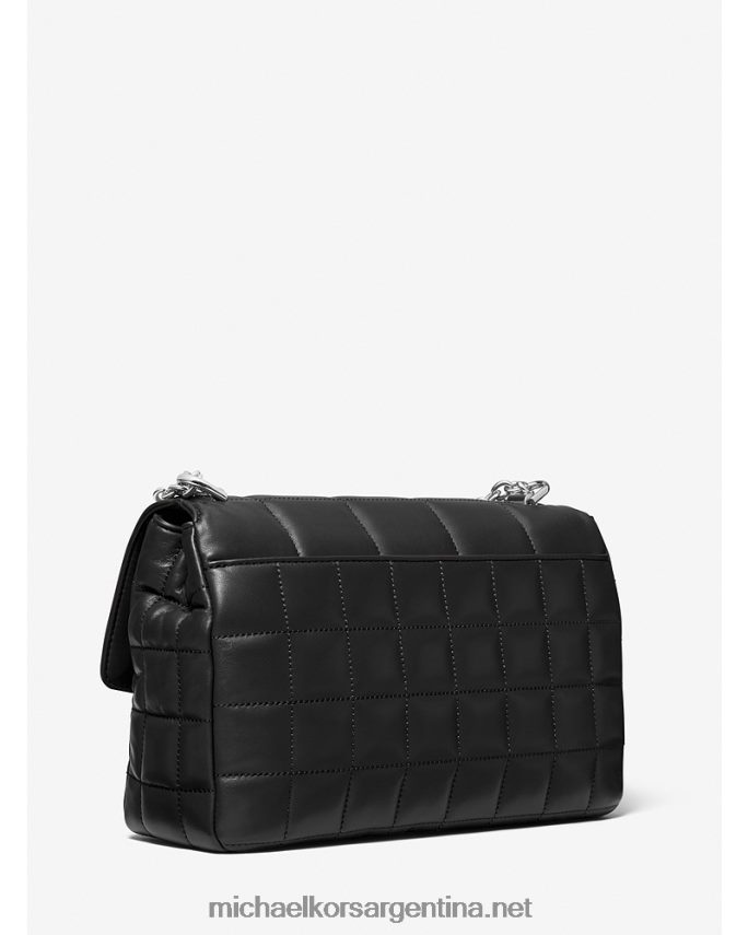 mujer negro bolso de hombro soho extragrande de piel acolchada Michael Kors T46HB0990