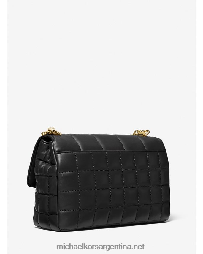 mujer negro bolso de hombro soho extragrande de piel acolchada Michael Kors T46HB0998