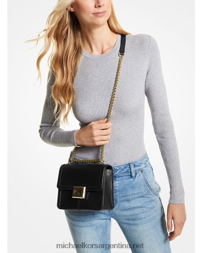 mujer negro bolso de hombro sonia pequeño de piel Michael Kors T46HB01009